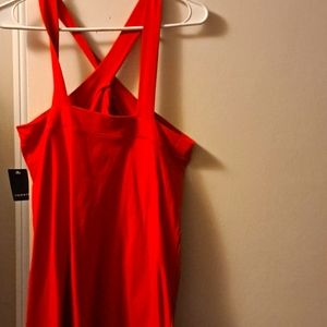 Torrid NEW with tags red foxy tank criss cross back size 1 (size 14-16)